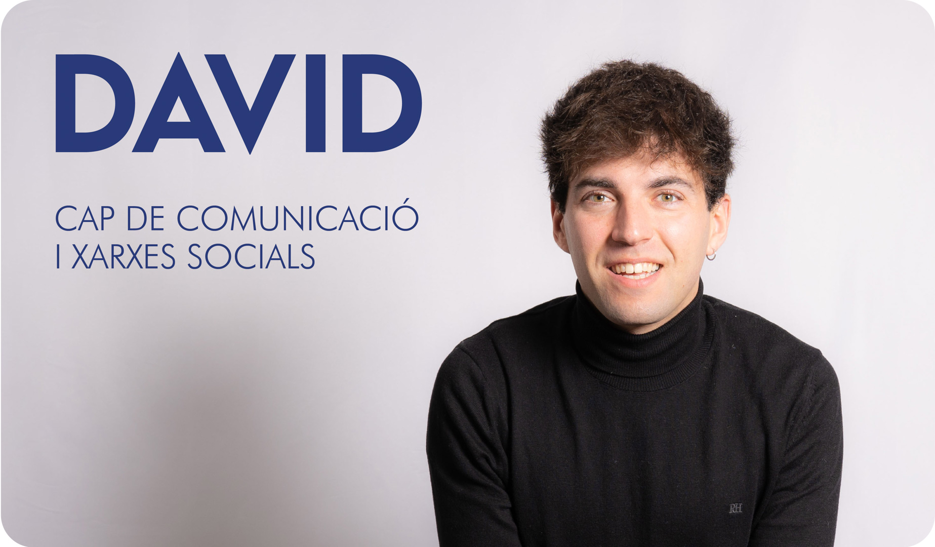 El David, cap de comunicació i xarxes socials de l'Autoescola Victor.