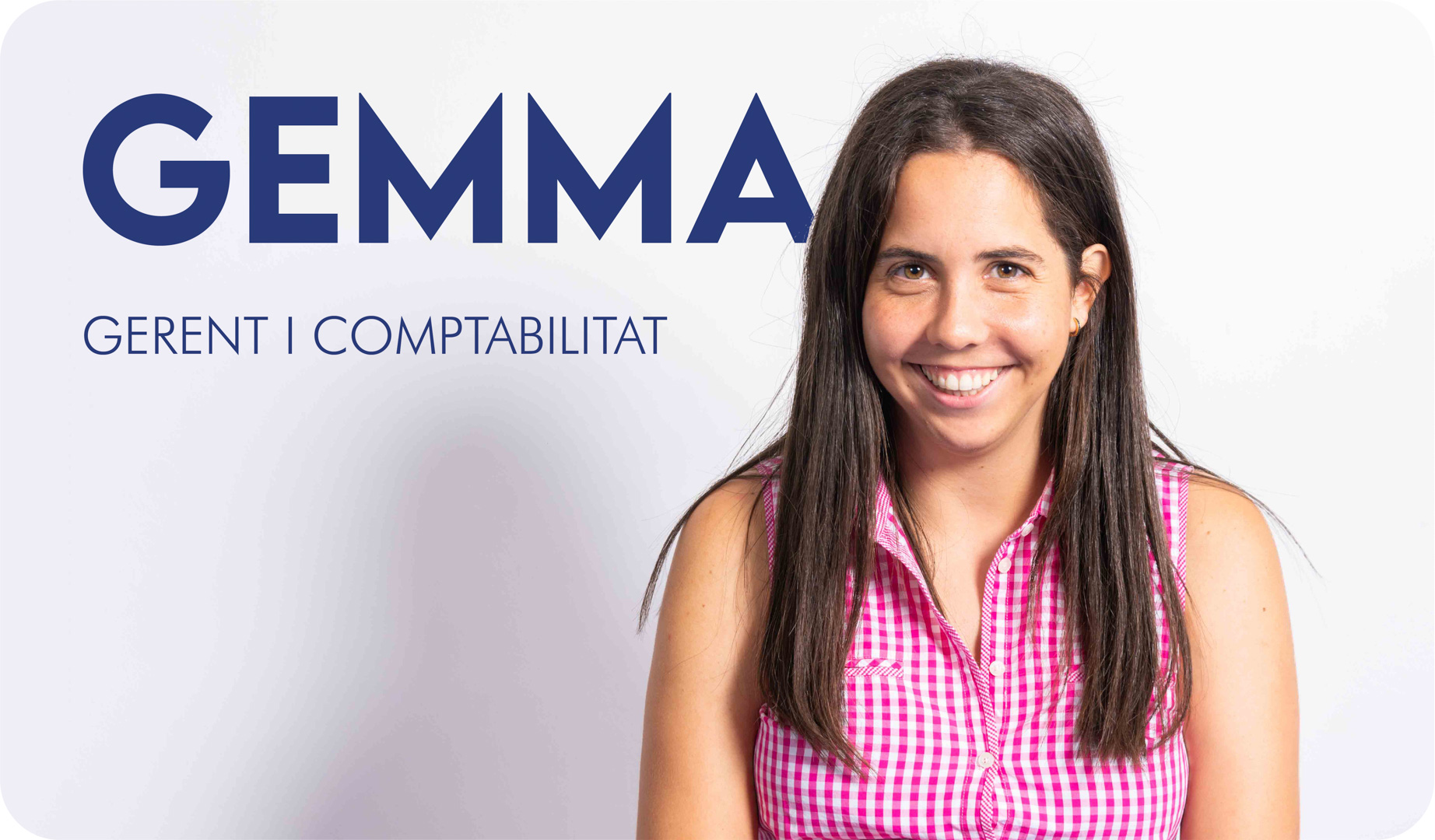 La Gemma, gerent i comptabilitat de l'Autoescola Victor.